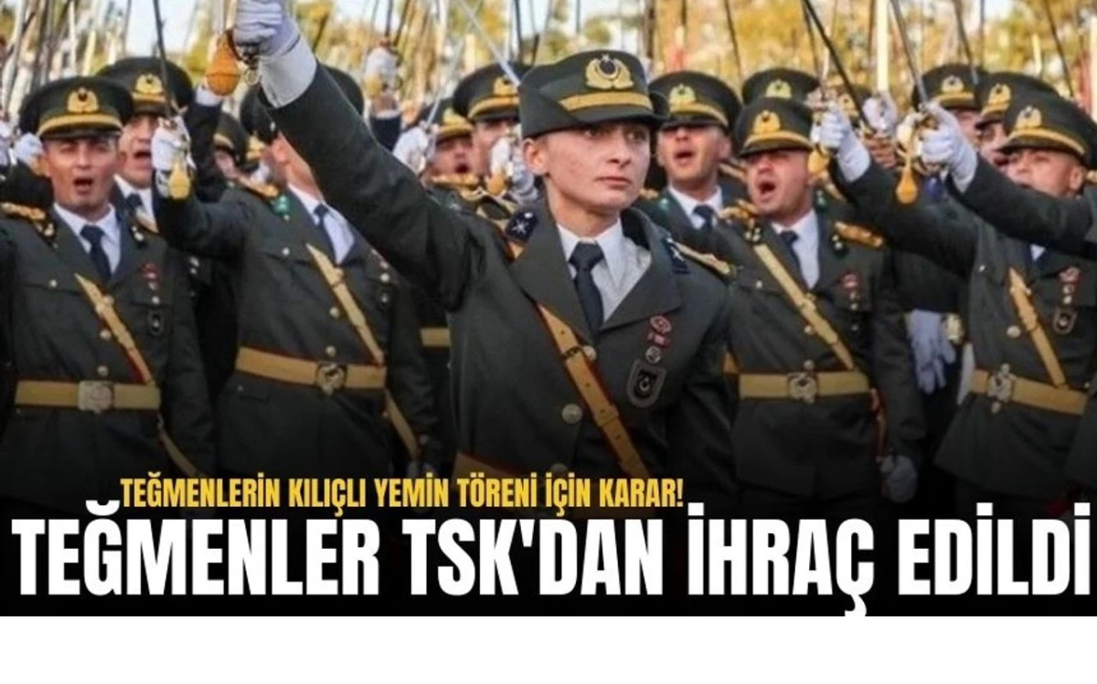 5 teğmen, Türk Silahlı Kuvvetleri'nden ihraç edildi