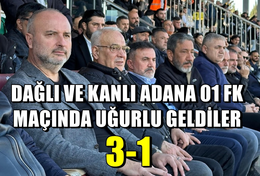 Adana 01 FK 3 Puanı 3 golle aldı... 