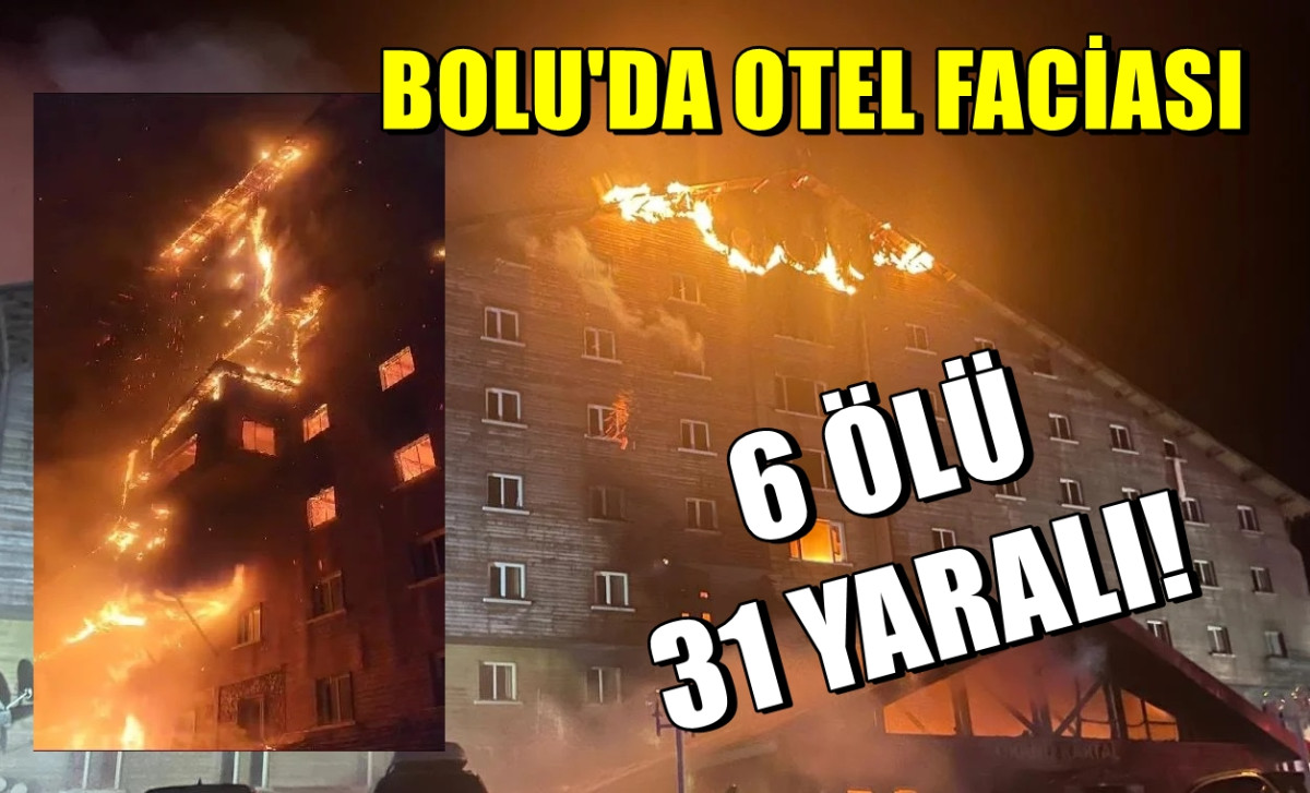 Son dakika... Bolu'da kayak merkezinde otel yangını; 6 ölü, 31 yaralı