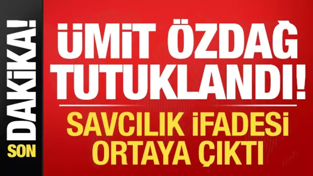 Ümit Özdağ tutuklandı...! Süreç çığırından çıktı! 