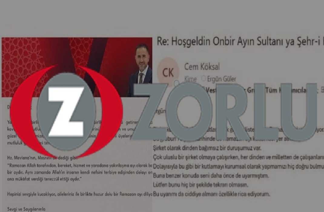 Zorlu Holding CEOSUNA Ramazan gözaltısı! 