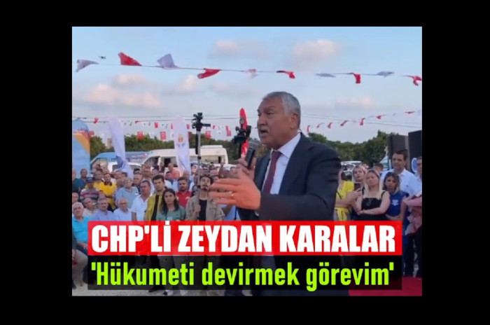 CHP'li ZEYDAN KARALAR'dan SKANDAL ifadeler... HÜKÜMETİ DEVİRMEK GÖREVİM!